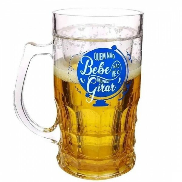 CANECA CONGELANTE MUNDO GIRA 450ML # CS-127