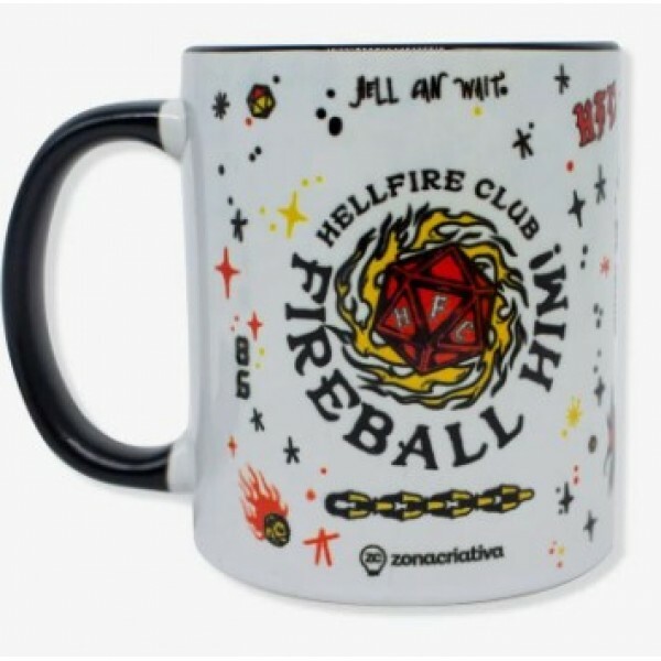 CANECA STRANGER THINGS HELLFIRE 350ML # 10025204