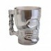 CANECA CAVEIRA ROCK STYLE CINZA 510ML # 7624