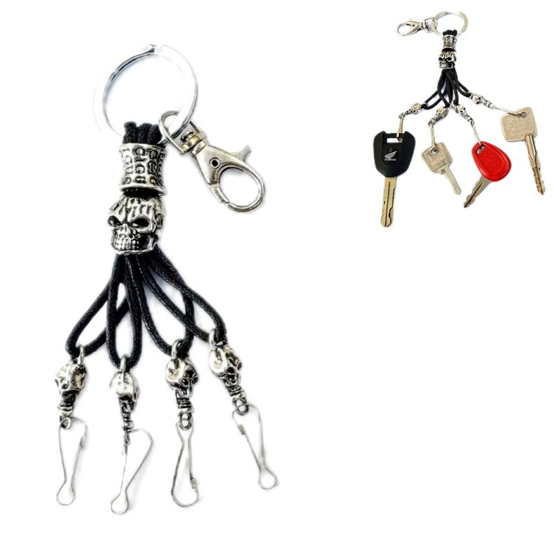 CHAVEIRO METAL CAVEIRA #F9900442@
