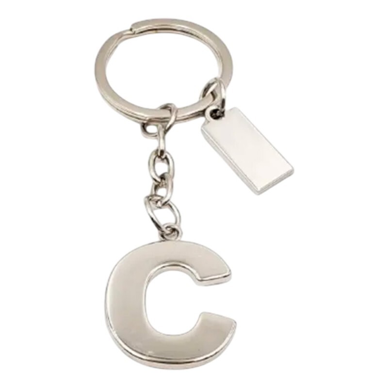 CHAVEIRO METAL LETRA C # D004416