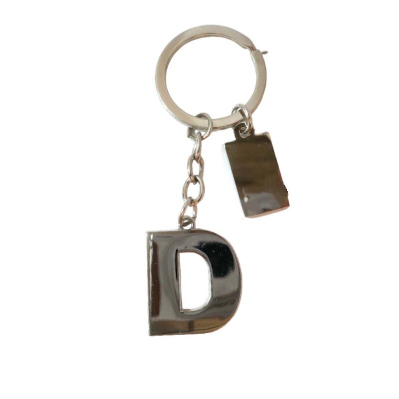 CHAVEIRO METAL LETRA D # D004416