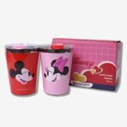 KIT COPO SNAP MICKEY E MINNIE NAMORADOS # 10026394