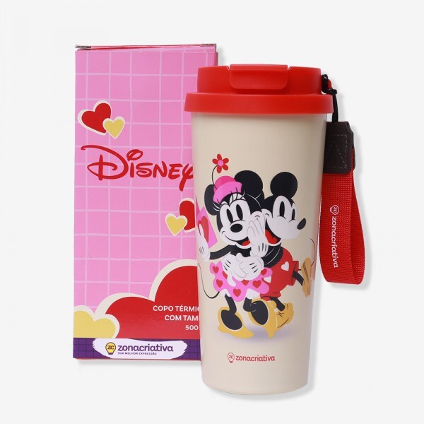COPO BAKER MICKEY MINNIE NAMORADOS 500ML #10026393