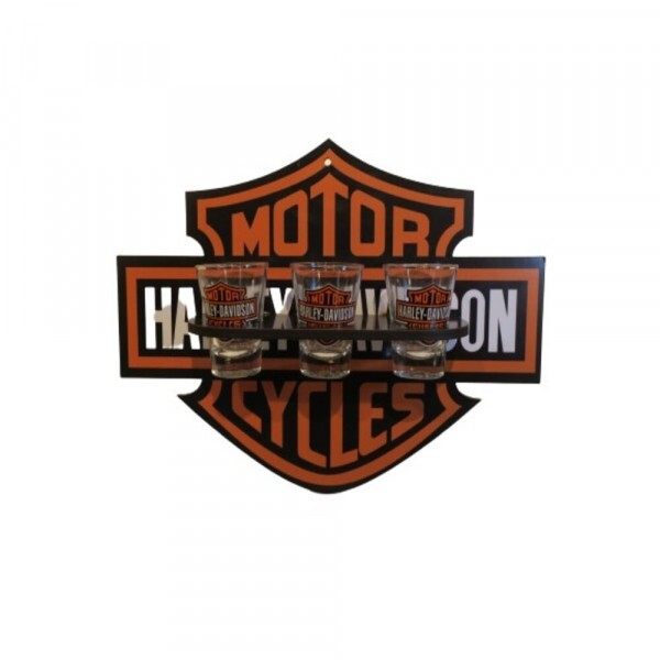 PORTA COPOS HARLEY PAREDE C/3PCS # 15**