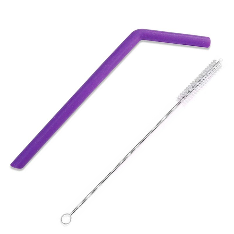 CANUDO SILICONE C/ ESCOVA ROXO # D922-RX**