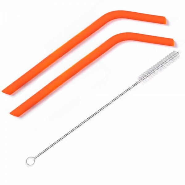 KIT CANUDO SILICONE C/3PCS LARANJA # D6921-LJ