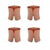 PORTA GUARDANAPO ROSE C/4 PÇS # TANL-33
