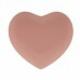 MINI PRATO CORACAO HEART ROSA 13.5X12.5CM # 8684
