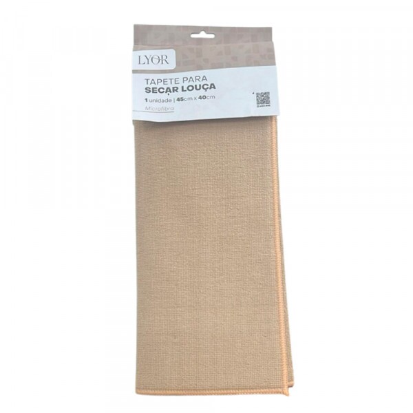 TAPETE P/SECAR LOUCA BEGE 45X40CM # 222130 TAPETE P/SECAR LOUCA BEGE 45X40CM # 222130