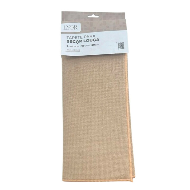 TAPETE P/SECAR LOUCA BEGE 45X40CM # 222130