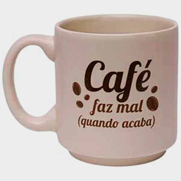 CANECA MINI TINA CAFE FAZ MAL 100ML # 10025864 CANECA MINI TINA CAFE FAZ MAL 100ML # 10025864