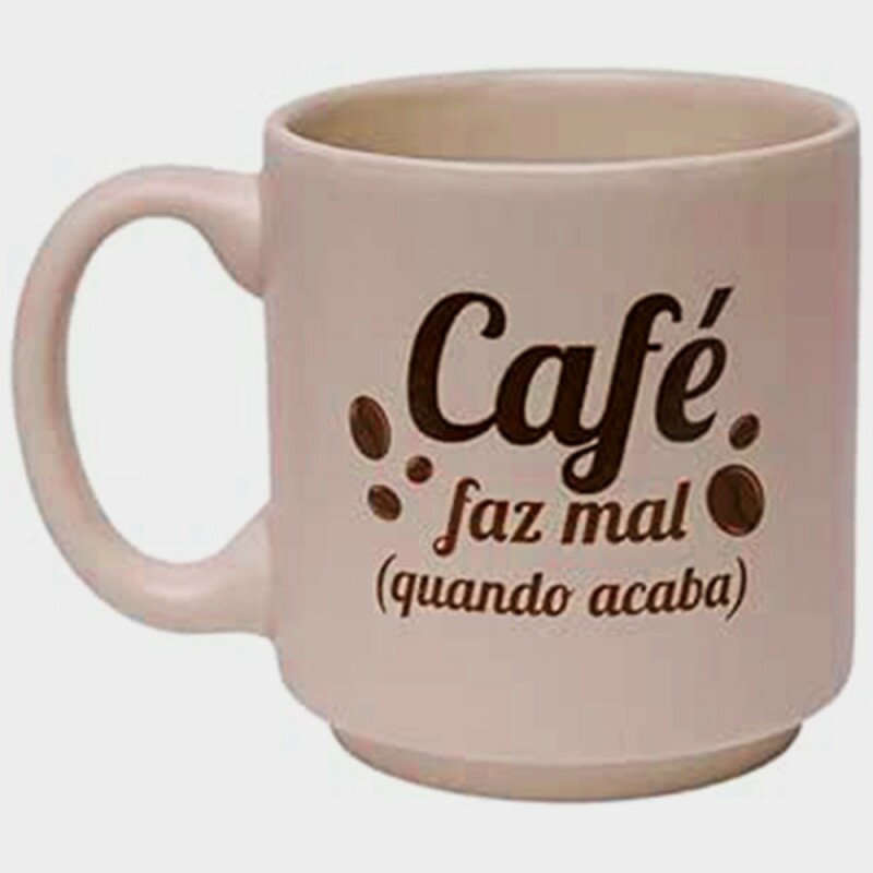 CANECA MINI TINA CAFE FAZ MAL 100ML # 10025864