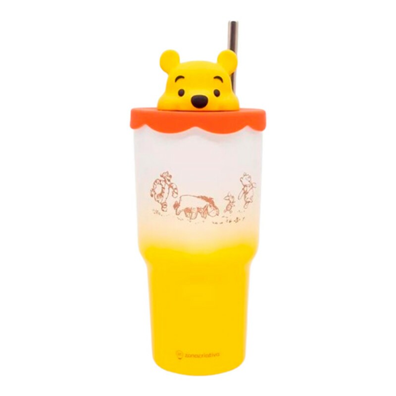 COPO TOPPER POOH YELLOW 600ML # 10026736