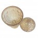POTICHE DIAMOND AMBAR METALIZADO 15X28CM # 7768