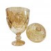 POTICHE DIAMOND AMBAR METALIZADO 15X32CM # 7771 POTICHE DIAMOND AMBAR METALIZADO 15X32CM # 7771