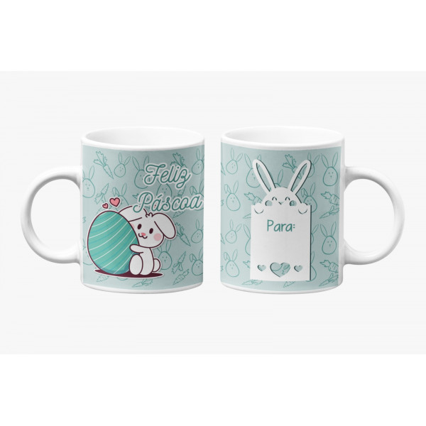 CANECA FELIZ PASCOA C/CAIXA 325ML # CN2603