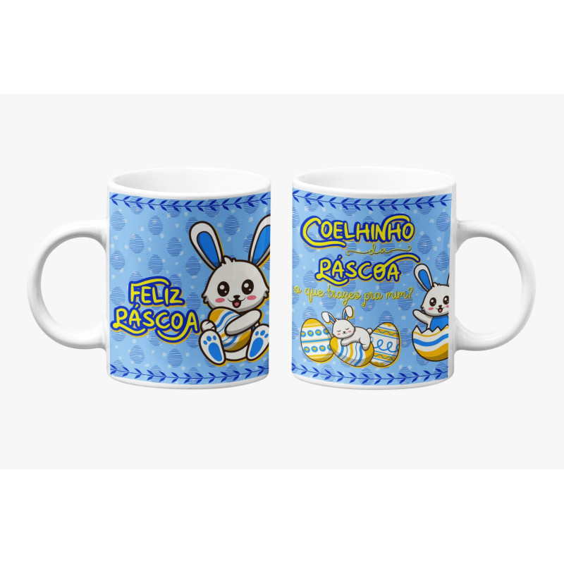 CANECA FELIZ PASCOA C/CAIXA 325ML # CN2608