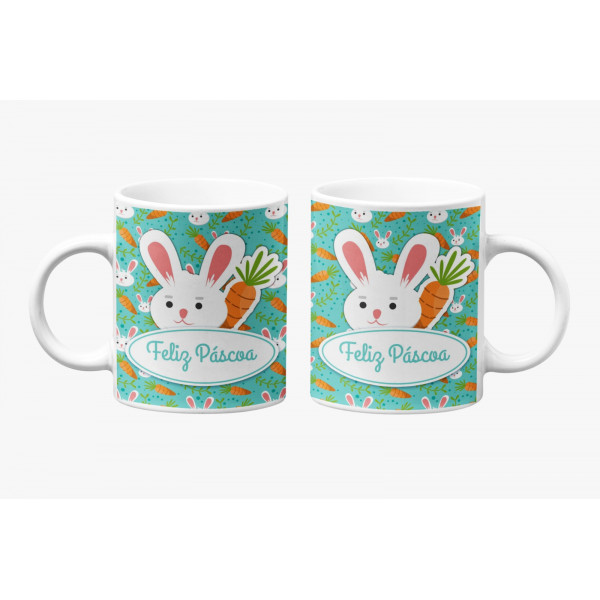 CANECA FELIZ PASCOA C/CAIXA 325ML # CN2605