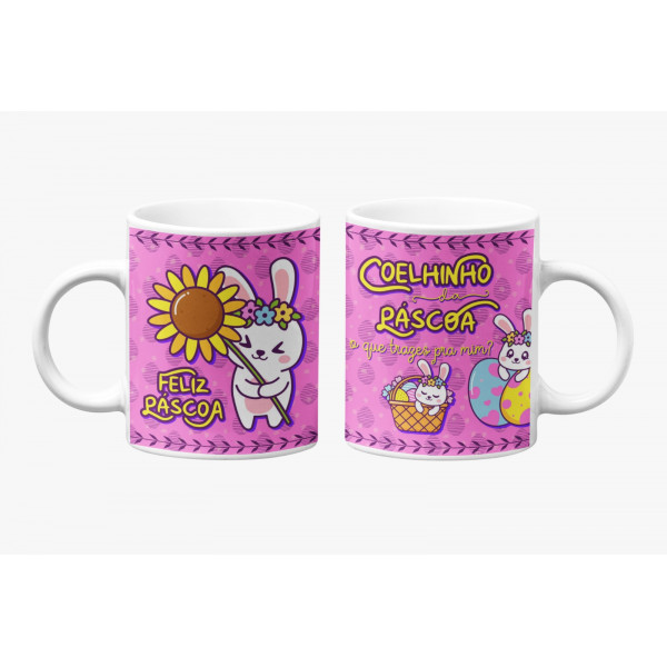 CANECA FELIZ PASCOA C/CAIXA 325ML # CN2600