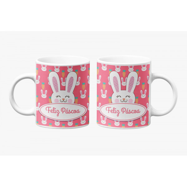 CANECA FELIZ PASCOA C/CAIXA 325ML # CN2604