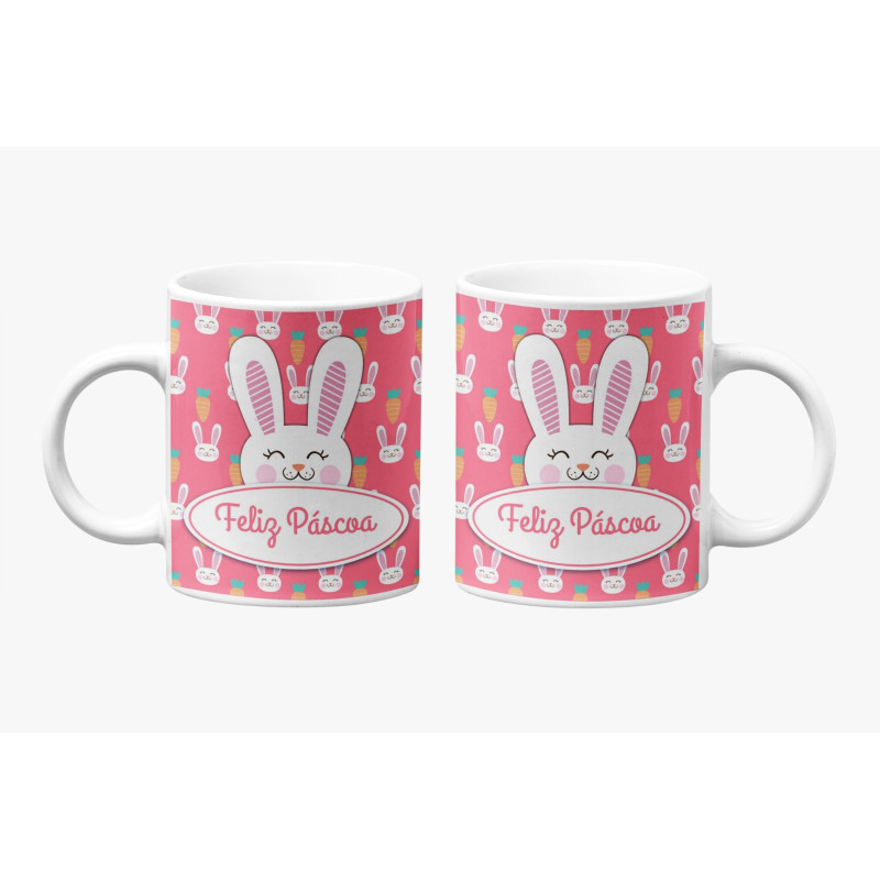 CANECA FELIZ PASCOA C/CAIXA 325ML # CN2604