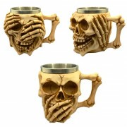 CANECA MEDIEVAL CAVEIRA 400ML # CZ-05