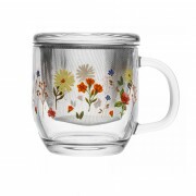 CANECA PRIMAVERA FLORES AMARELAS C/INFUSOR# 221829