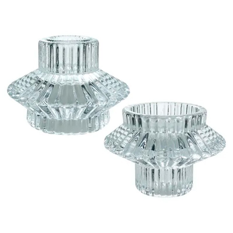 JG PORTA VELAS LINES C/2PCS 7X6CM # 61932