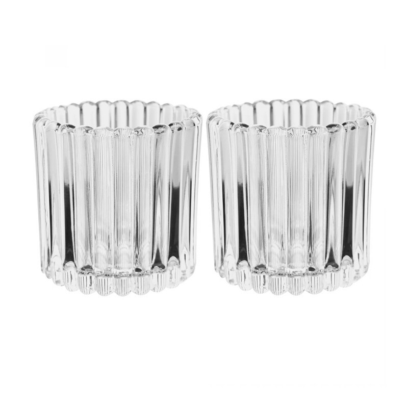 JG PORTA VELAS LINES C/2PCS 7.5CM # 61930