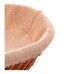 CESTA OVAL RATTAN 27X20X8CM # 2760