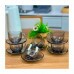 JG XICARA CHA NICE CINZA 150ML C/6PCS # 220853