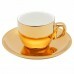 JG XICARA CAFE VERSA DOURADO 90ML C/6PCS # 18058 