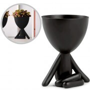 VASO BOB PRETO 14X10CM # 12404 VASO BOB PRETO 14X10CM # 12404