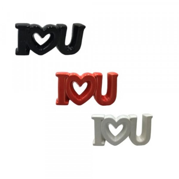 I LOVE U 10X6X2.5CM # HD52962