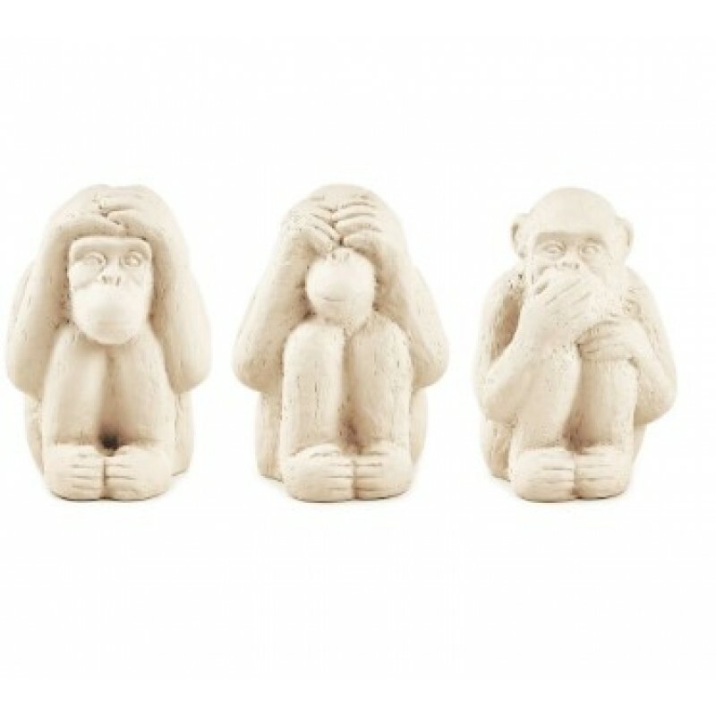 MACACO SABEDORIA C/3 PCS # 12226