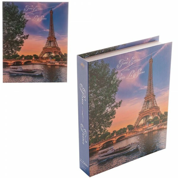 CAIXA LIVRO PARIS 30X24X5CM # 61280