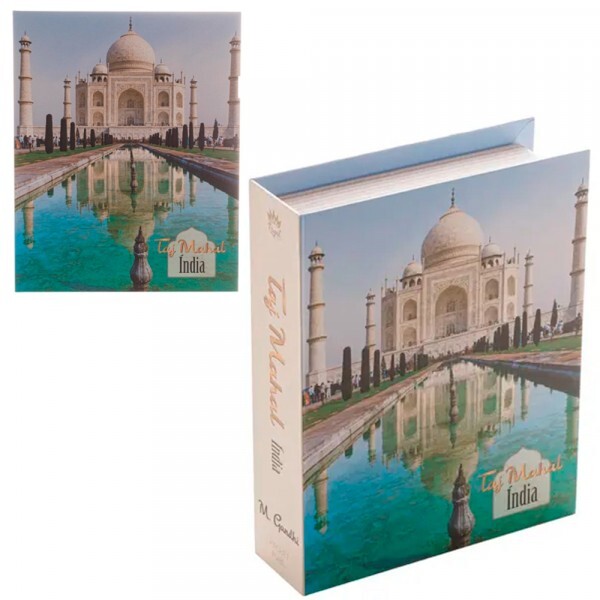 CAIXA LIVRO INDIA 20X16X5CM # 61281