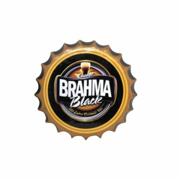 PLACA TAMPA P BRAHMA BLACK # 823**