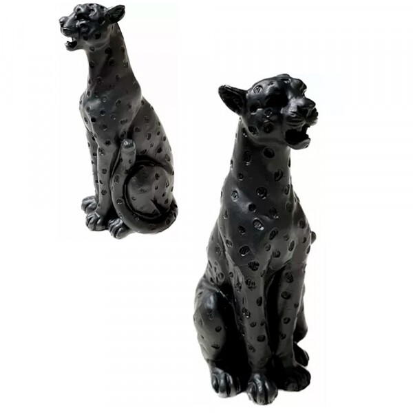 LEOPARDO SENTADO 11CM # 15902