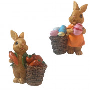 COELHO C/CESTA 6X4X9CM # PAS0166