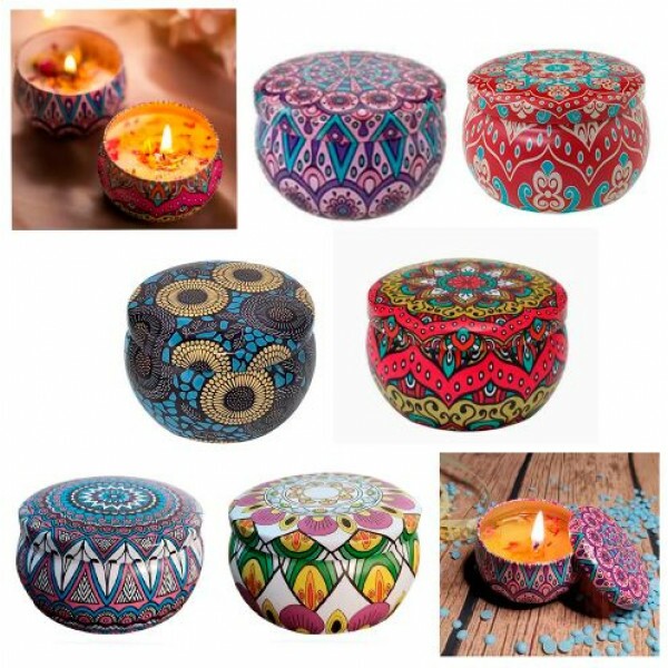 VELA PERFUMADA NA LATA 6X5CM # 5952