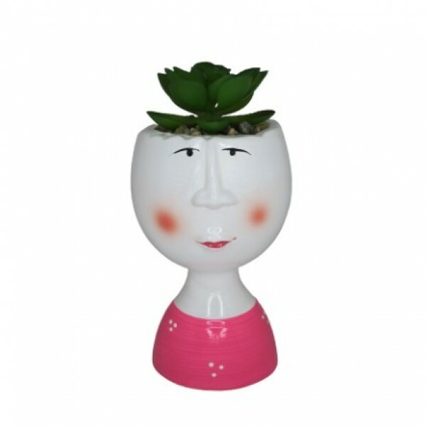 VASO FACE PINK 7.3X5CM # 96559