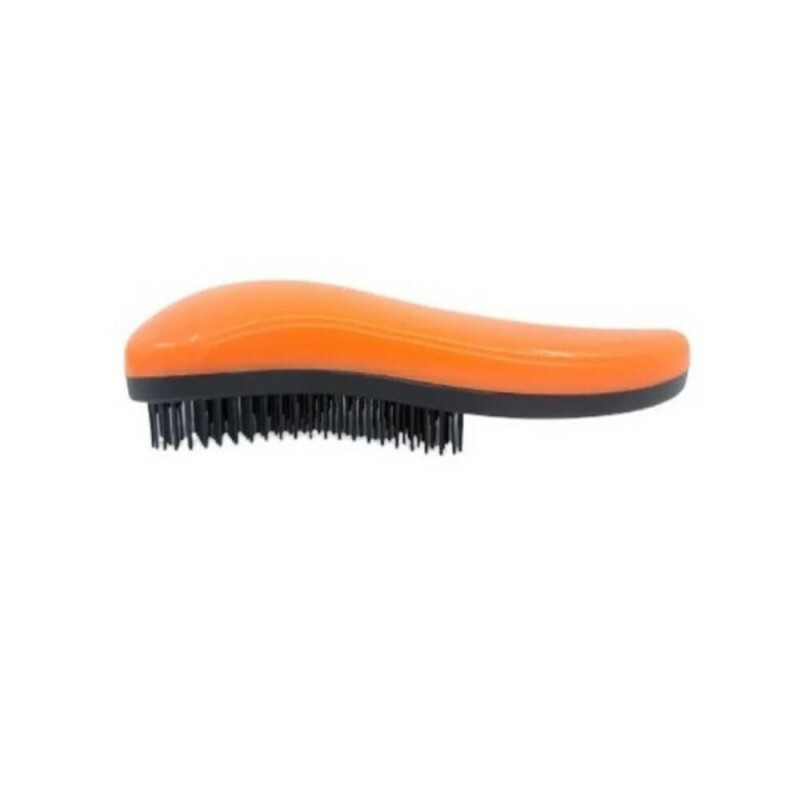 ESCOVA CABELO NEON GOTA LARANJA # 80066