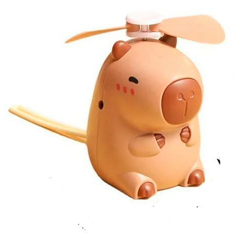 VENTILADOR CAPIVARA C/USB 9CM # FS7-055@
