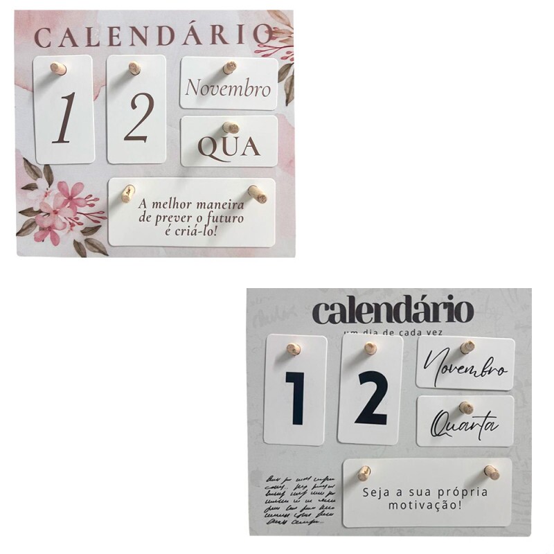 CALENDARIO DE MESA 40X20CM # 6646