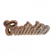 GRATIDAO DECORATIVO 16X6CM # MLET-51 GRATIDAO DECORATIVO 16X6CM # MLET-51