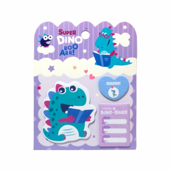 STCKY MEMO DINO LILAS #HA73722