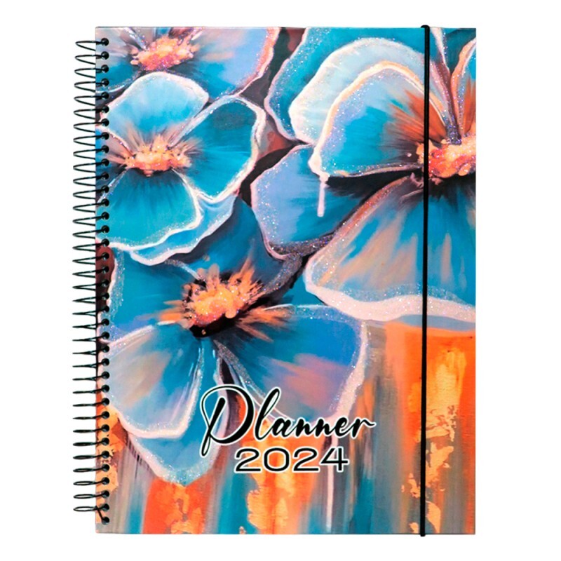 PLANNER 2024 FLORES 03 175X239MM # AG24062
