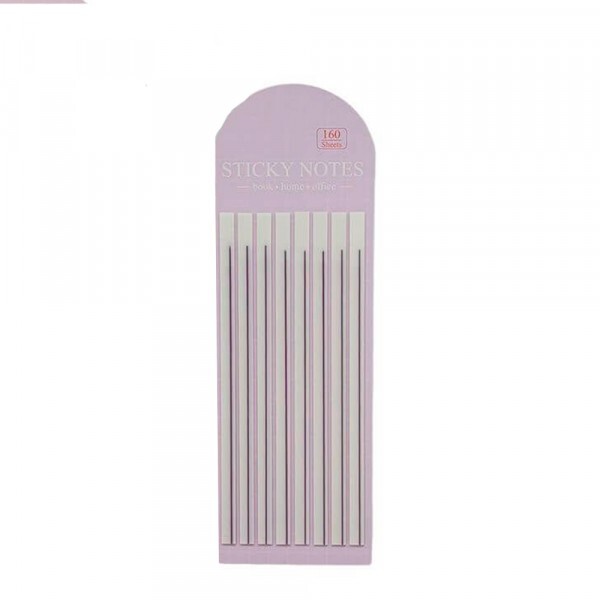 STICK MEMO LILAS 6.6X20CM # MJ-L21684-53B